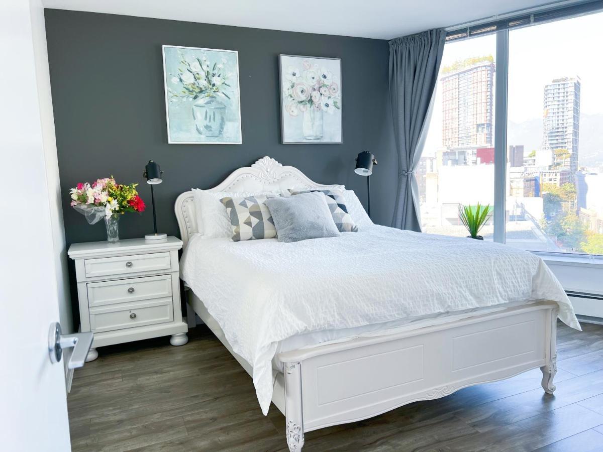 Apartmán Downtown 4Bd 2Ba View Skytrain 2 Free Parking Vancouver Exteriér fotografie